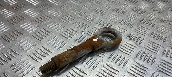 Towing hook eye