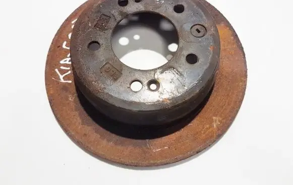 KIA Ceed Rear brake disc neventiliuojamas