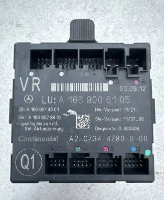 Mercedes-Benz ML W166 Door control unit/module A1669006105 A1669014001 A1669028802