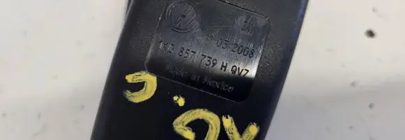 Volkswagen Golf V Rear seatbelt buckle 1K0857739H 11032008