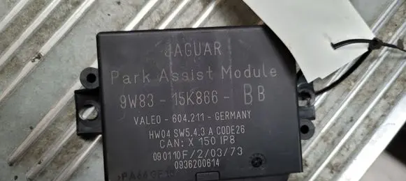 Jaguar XF X250 Parking PDC control unit/module 9W8315K866BB 604211 0936200614