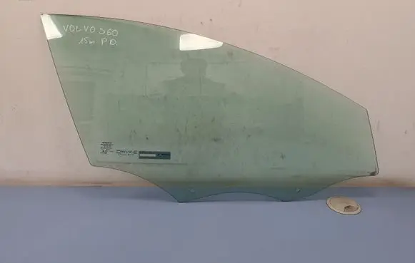 Volvo S60 Front door window glass four-door 31385410