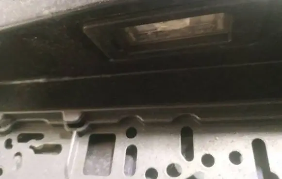 BMW X4 F26 Number plate light