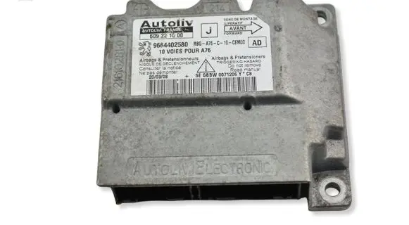 Peugeot 207 CC Airbag control unit/module 9664402580 609221000