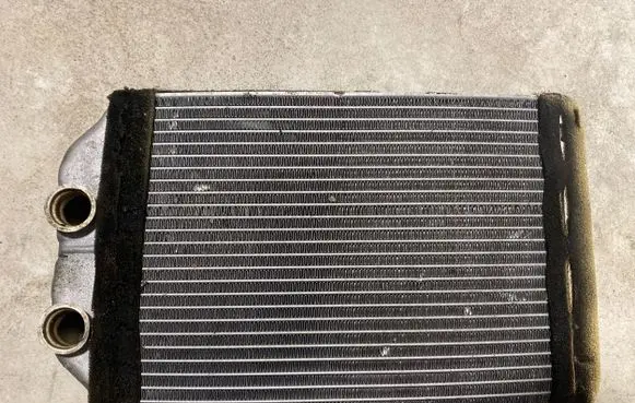 Heater blower radiator
