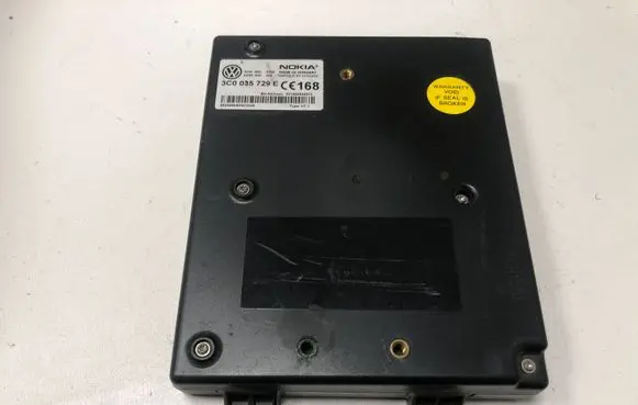 Volkswagen PASSAT B6 Bluetooth control unit module 3C0035729E