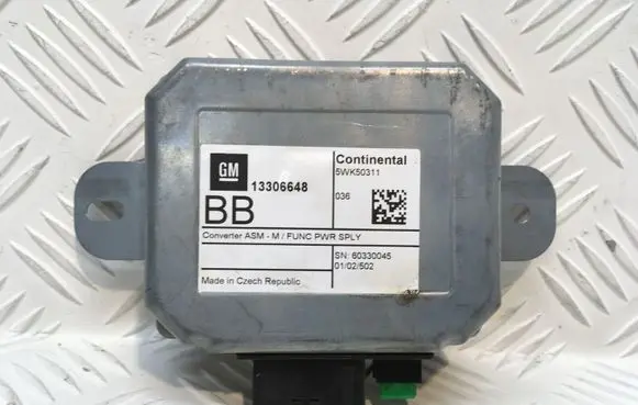 Opel Mokka X GPS navigation control unit/module 13306648