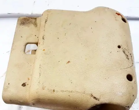 Steering wheel column trim