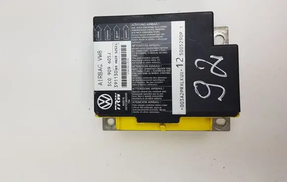 Volkswagen PASSAT B6 Airbag control unit/module 3C0909605J