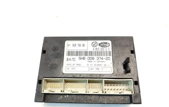 Lancia Thesis Climate control unit 60678396 5HB00837420 A81002200