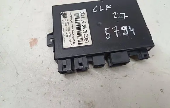Mercedes-Benz CLK A209 C209 Tow bar trailer control unit/module A169545393202 5DS00876901