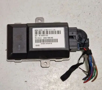 BMW 7 E65 E66 Steering rack control module 6760111 00007660B2 00027123