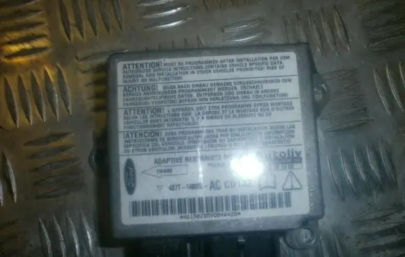Ford Mondeo Mk III Airbag control unit/module 4S7T14B056AC