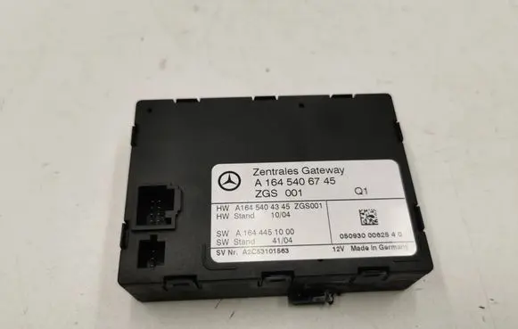 Mercedes-Benz R W251 Gateway control module A1645406745 1645406745