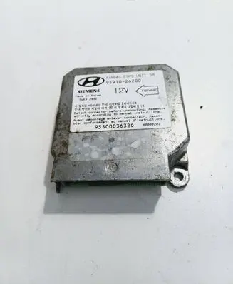 Hyundai Santa Fe Airbag control unit/module 9591026200 40000203 9580003632