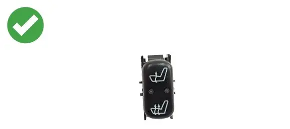Mercedes-Benz ML W163 Seat heating switch 1638200210 03100620 511710