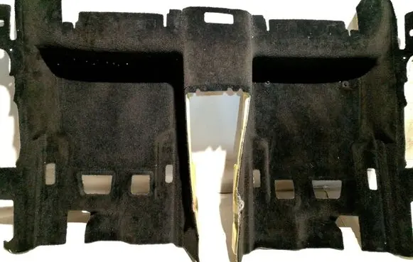 Audi A8 S8 D4 4H Rear floor carpet liner 4H0863021D 8A6