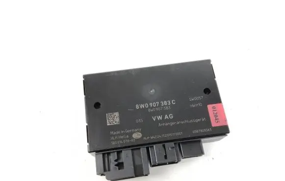 Porsche Taycan 9J1 Tow bar trailer control unit/module 8W0907383C 8W0907383
