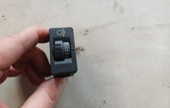 Citroen C4 I Headlight level height control switch 96384422 96366692