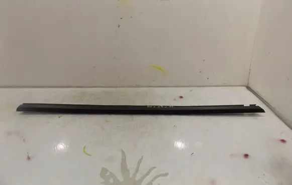 Volkswagen Polo IV 9N3 Front door glass trim molding 