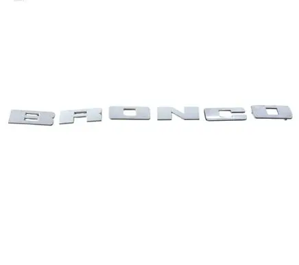 Ford Bronco Manufacturers badge/model letters M1PB8A224A M1PB8A224B