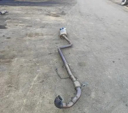 Volkswagen Polo VI Muffler/silencer 2G6253609G 2Q0253209J
