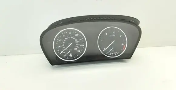 BMW 5 E60 E61 Speedometer (instrument cluster) 9153756 62119153756