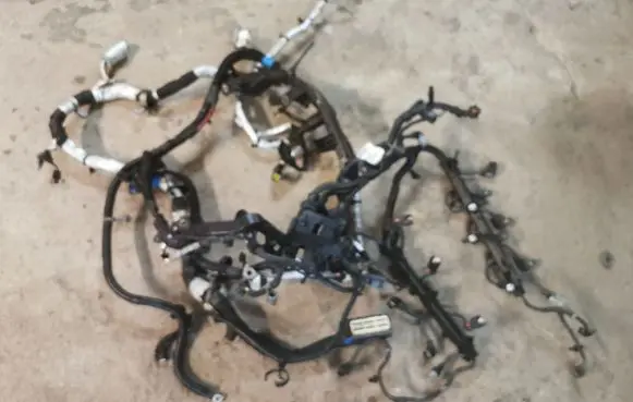 Engine installation wiring loom