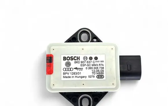Audi A5 Sportback 8TA ESP acceleration yaw rate sensor 8K0907637C 0265005738