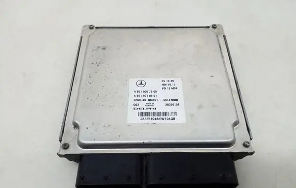Mercedes-Benz B W246 W242 Engine control unit/module A6519007600