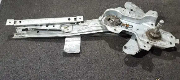 Sliding door window regulator with motor