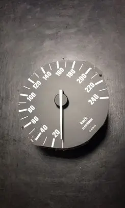 BMW 5 E34 Speedometer (instrument cluster) 1384740.9