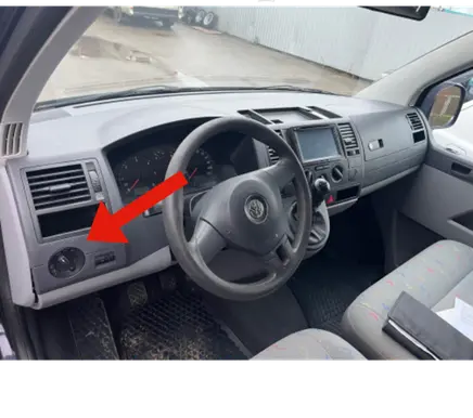 Volkswagen Transporter - Caravelle T5 Light switch 6Q0941531C