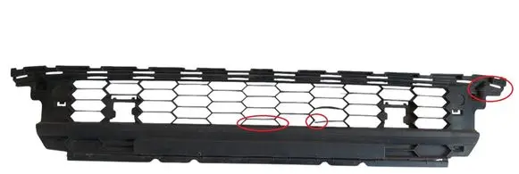 Skoda Kodiaq Front bumper lower grill 565853677
