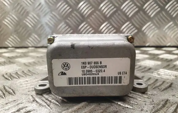 Volkswagen Touran I ESP acceleration yaw rate sensor 1K0907655B