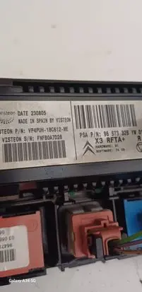 Citroen C5 Climate control unit 96573328