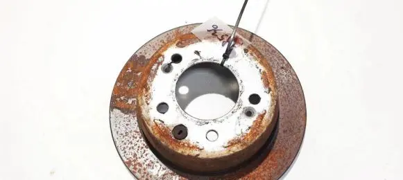 KIA Ceed Rear brake disc neventiliuojamas
