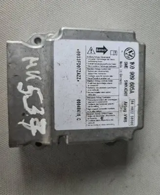 Volkswagen Golf V Airbag control unit/module 1K0909605A 06040416C 5WK43411