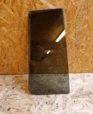 Rear vent window glass