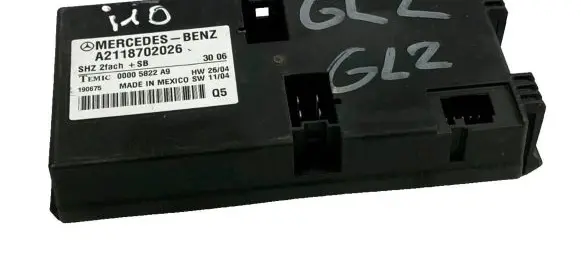 Seat control module