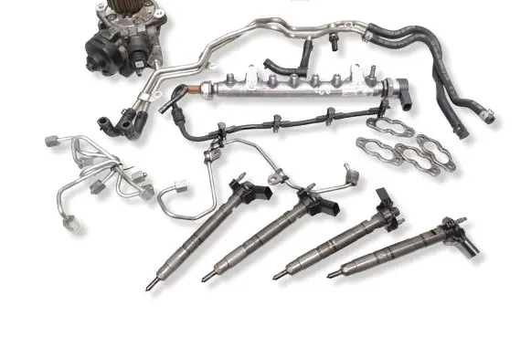 Audi A4 S4 B8 8K Fuel injection system set 03L130277 03L130089A 03L089G
