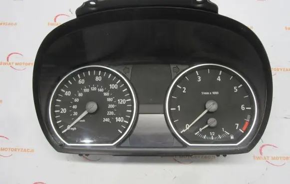 BMW 1 E81 E87 Speedometer (instrument cluster) 9110192