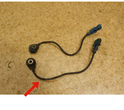 Detonation knock sensor
