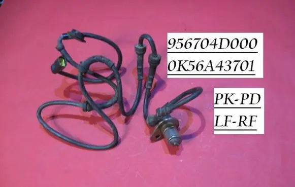 KIA Carnival ABS brake wheel speed sensor 956704D000 0K56A43701