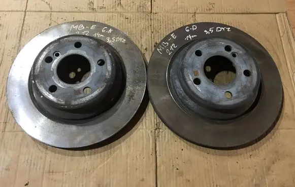 Mercedes-Benz E W212 Rear brake disc
