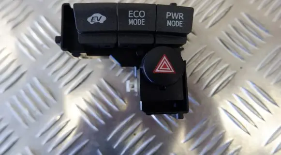 Toyota Prius (XW30) Hazard light switch 75D808 8401247020
