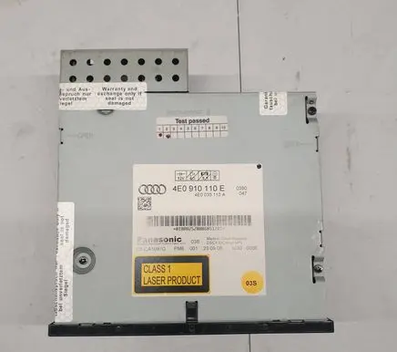 Audi A6 S6 C6 4F CD/DVD changer 4E0910110E 4E0035110A