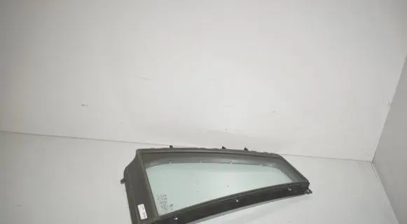 Rear vent window glass