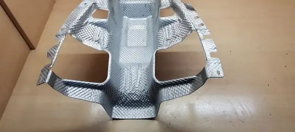 Porsche Macan (95B) Exhaust heat shield 95B804160A 95B804160