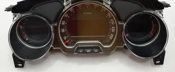 Citroen C5 Speedometer (instrument cluster) 9666330580